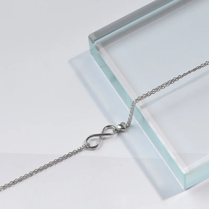 Eternal Elegance – Silver Infinity Bracelet for Women